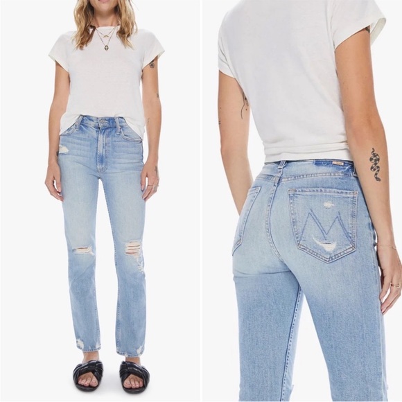 Mother high waisted rider skimp jeans in the Confession size 27 - Picture 1 of 16